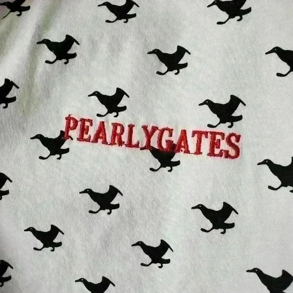 PEARLY GATES  bird shirt pole size 4 - Picture 4 of 7